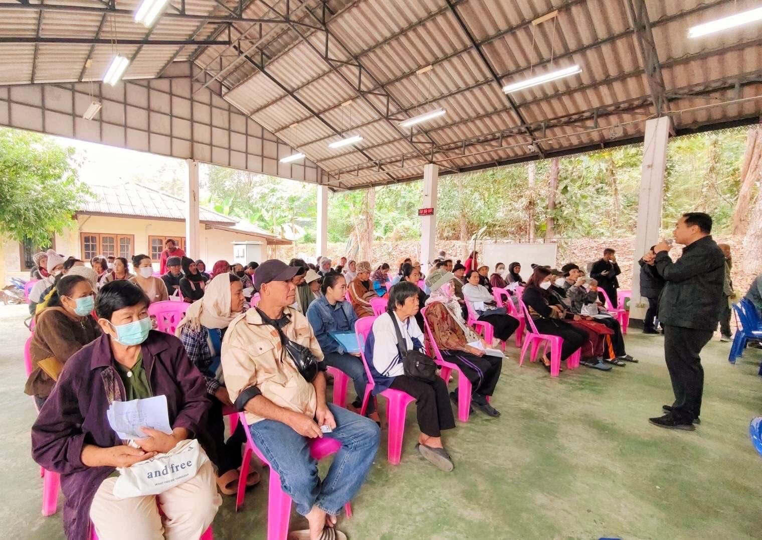 title - ศูนย์บริการประชาชนเคลื่อนที่ (Mobile Unit) ครั้งที่ 3/2569 โดยให้บริการงานปฏิรูปที่ดินให้แก่เกษตรกรในเขตปฏิรูปที่ดิน ตำบลแม่คะตวน อำเภอสบเมย จังหวัดแม่ฮ่องสอน